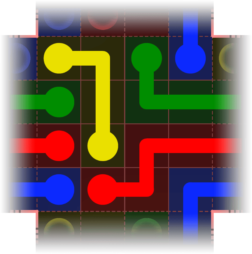 Flow Free Warps 3291 Solution