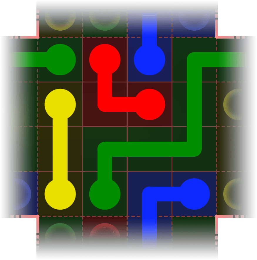 Flow Free Warps 3297 Solution