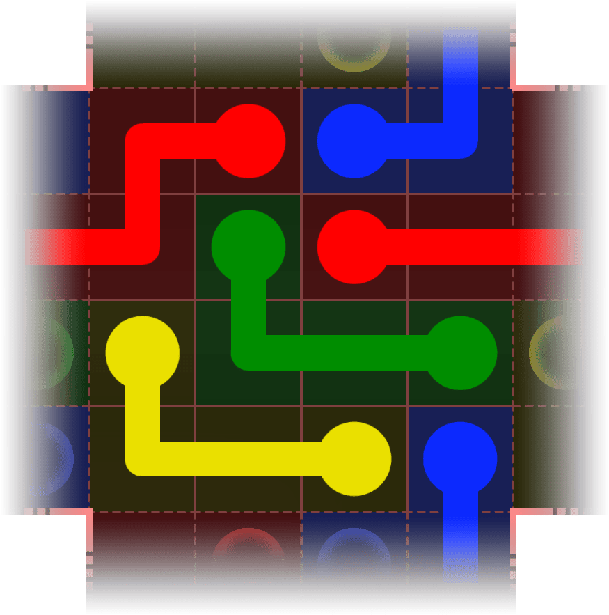 Flow Free Warps 3232 Solution
