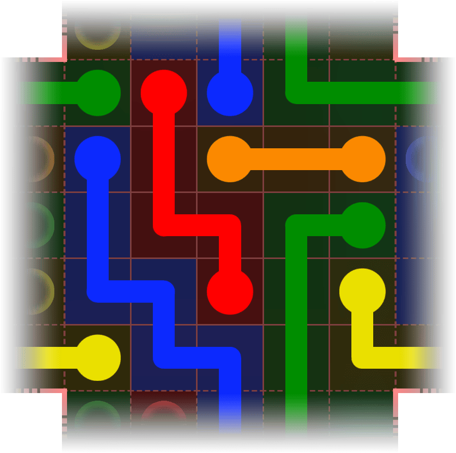 Flow Free Warps 3312 Solution