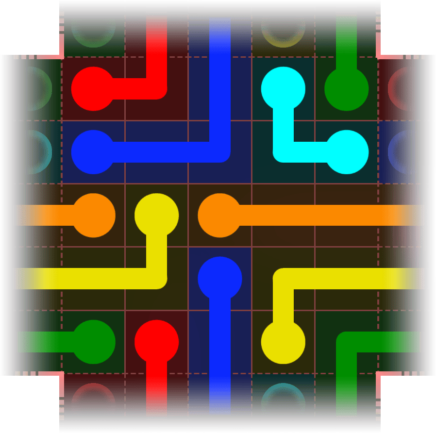 Flow Free Warps 3302 Solution