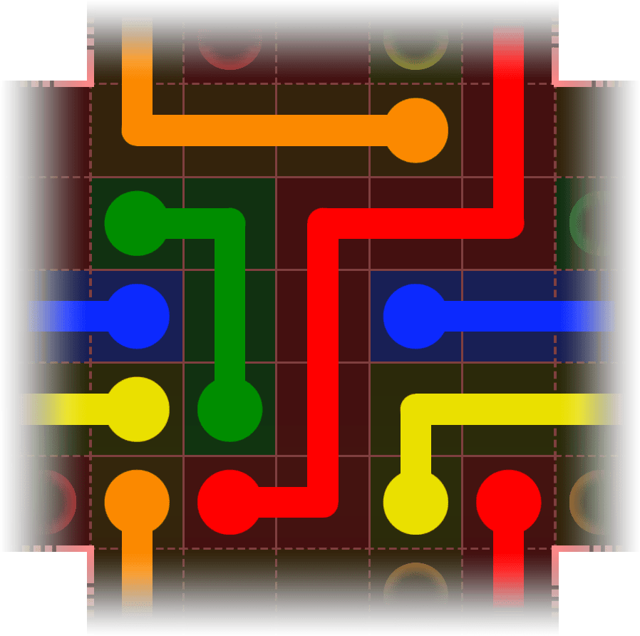 Flow Free Warps 3321 Solution