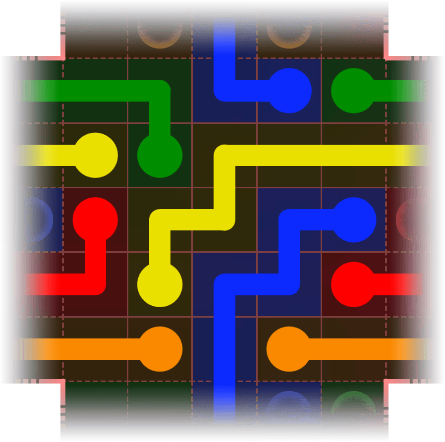 Flow Free Warps 3327 Solution