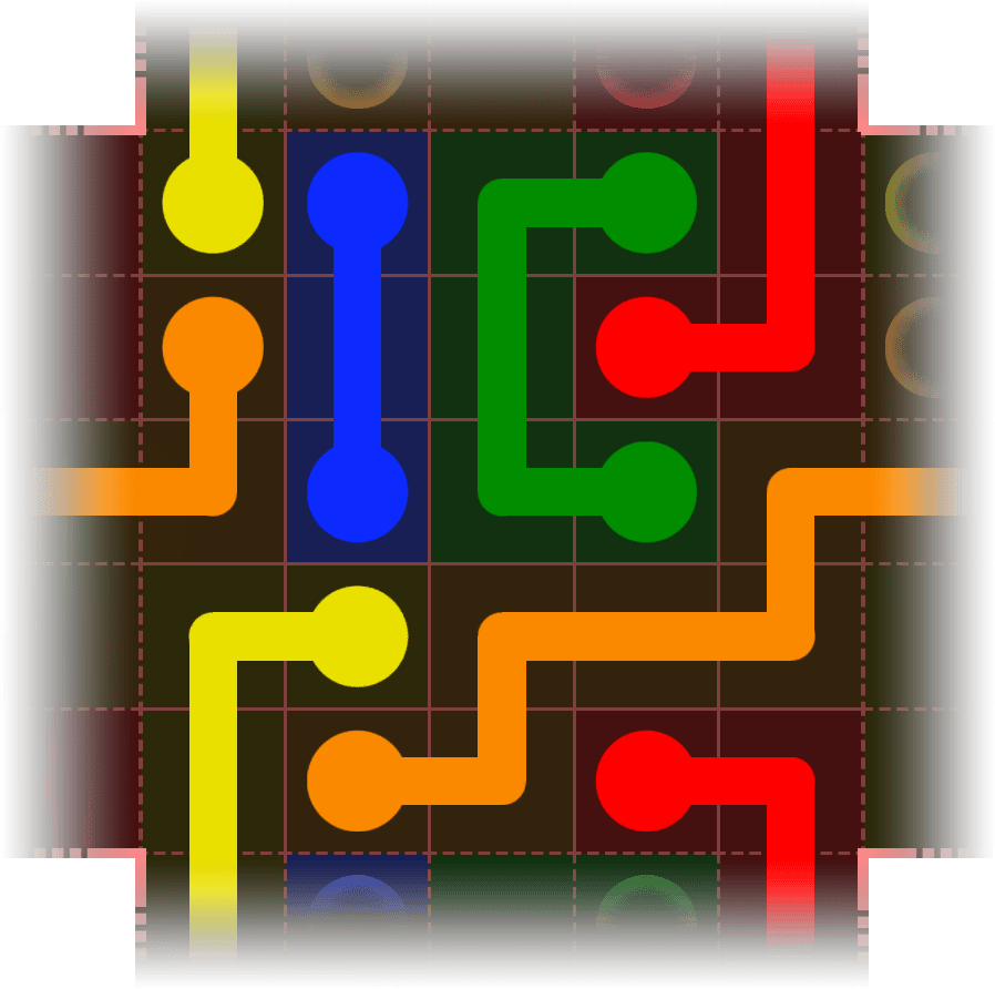 Flow Free Warps 3303 Solution