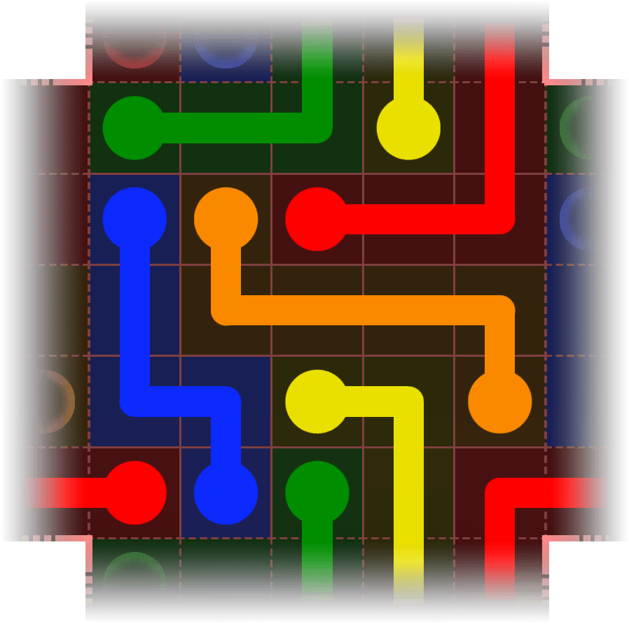 Flow Free Warps 3307 Solution