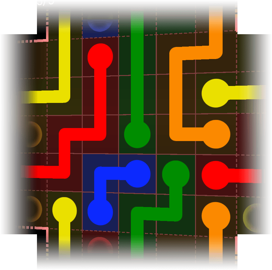 Flow Free Warps 3309 Solution