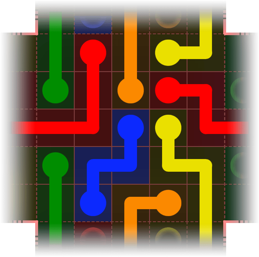 Flow Free Warps 3422 Solution