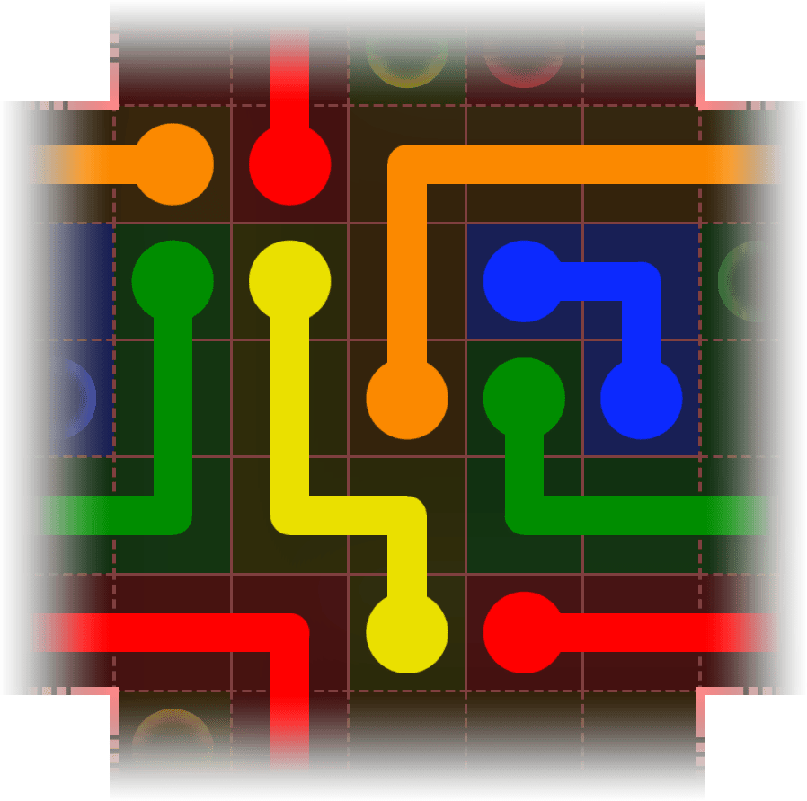 Flow Free Warps 3436 Solution