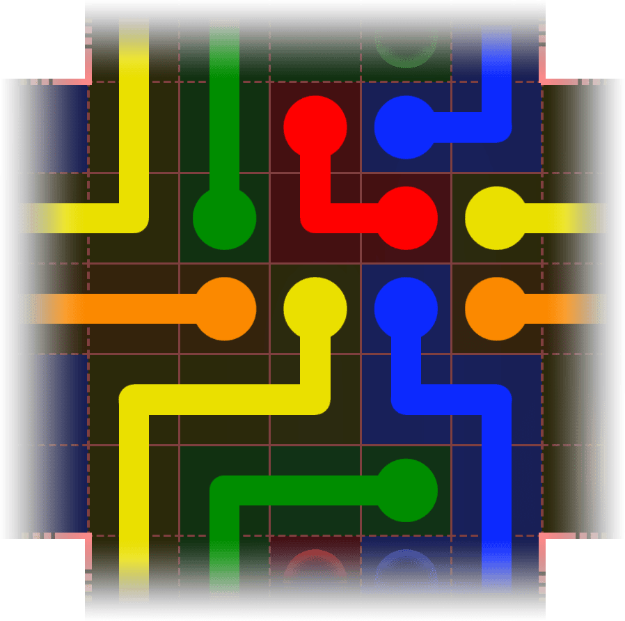 Flow Free Warps 3437 Solution