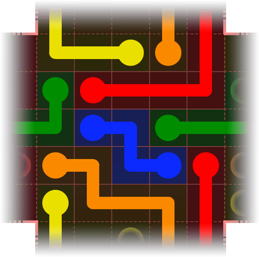 Flow Free Warps 3439 Solution