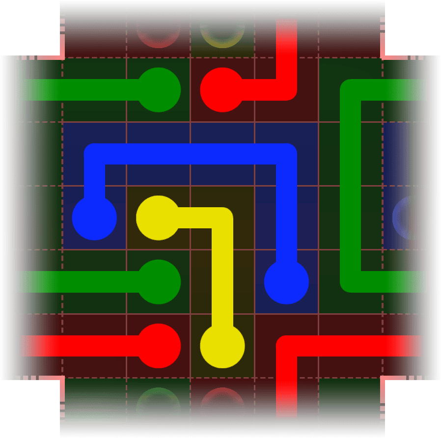 Flow Free Warps 3446 Solution