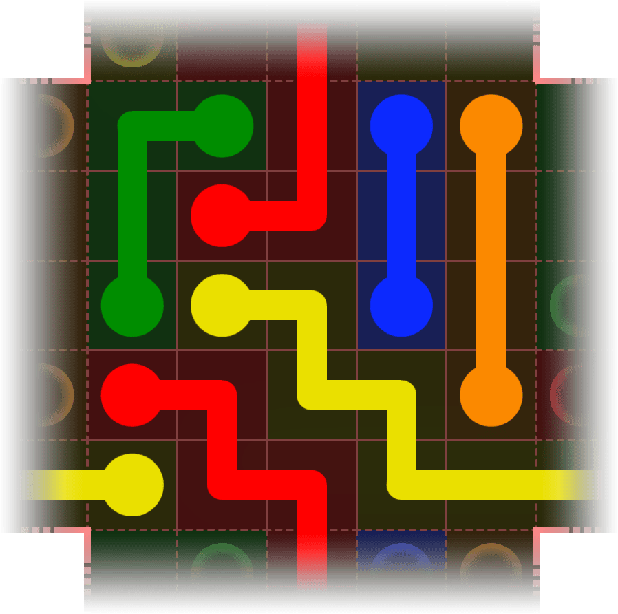 Flow Free Warps 3336 Solution