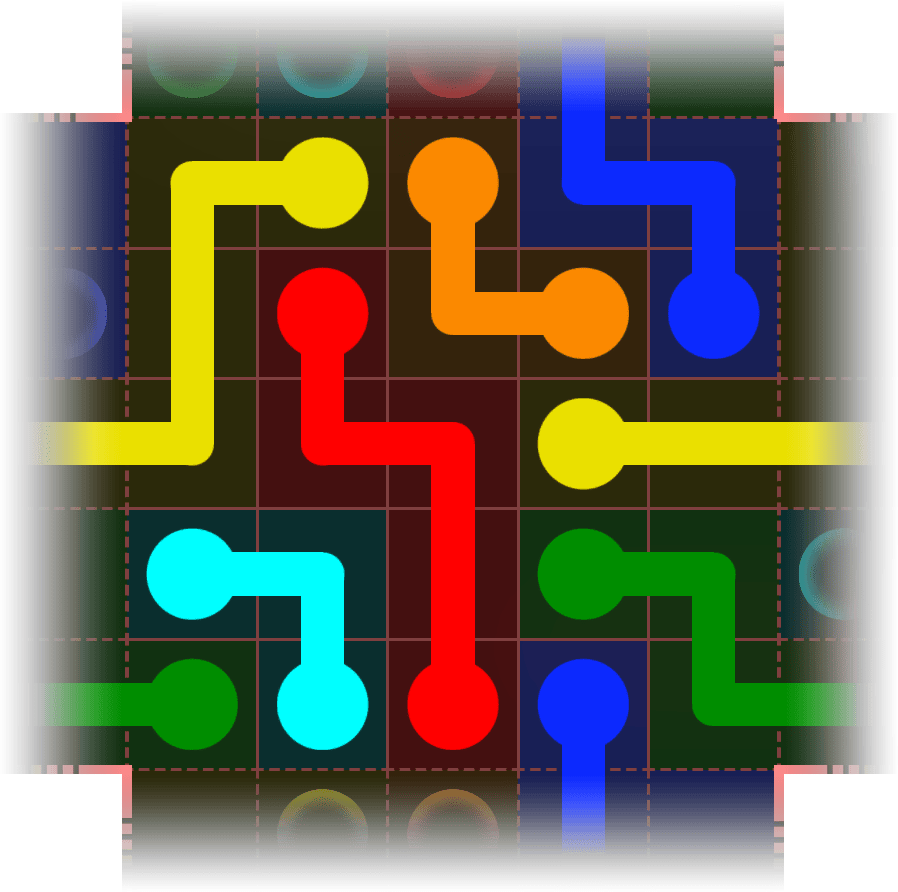 Flow Free Warps 3343 Solution