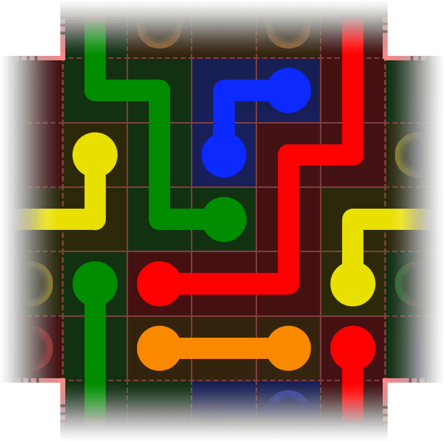 Flow Free Warps 3350 Solution