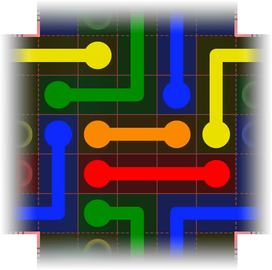 Flow Free Warps 3353 Solution