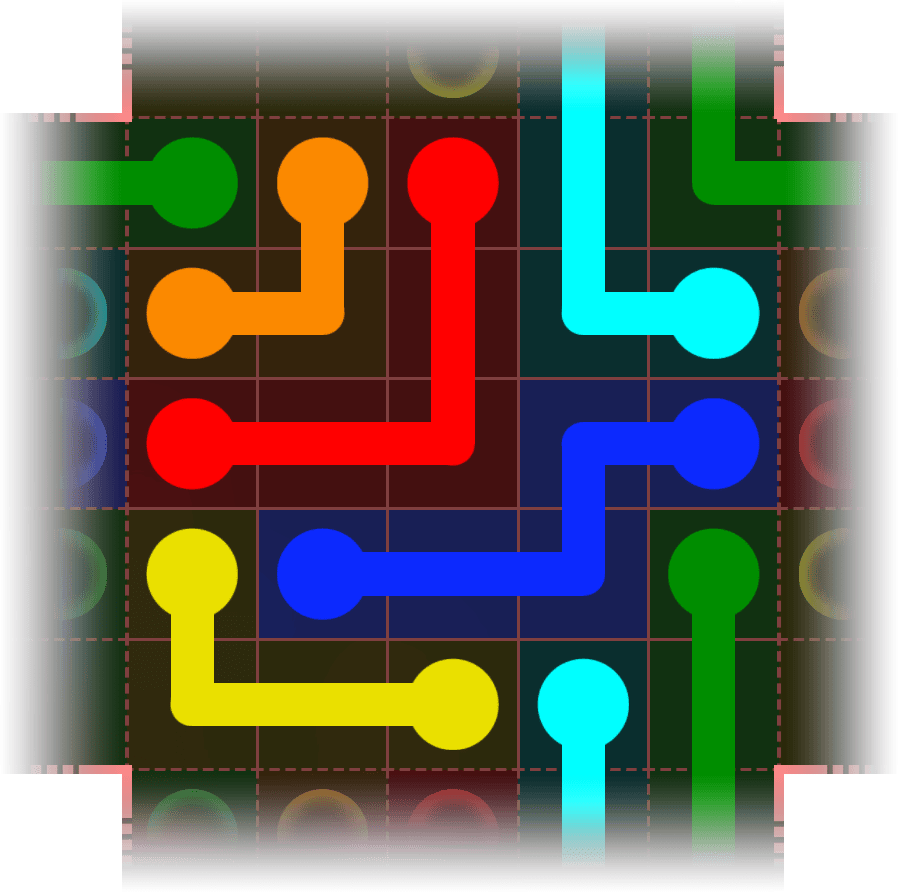 Flow Free Warps 3363 Solution