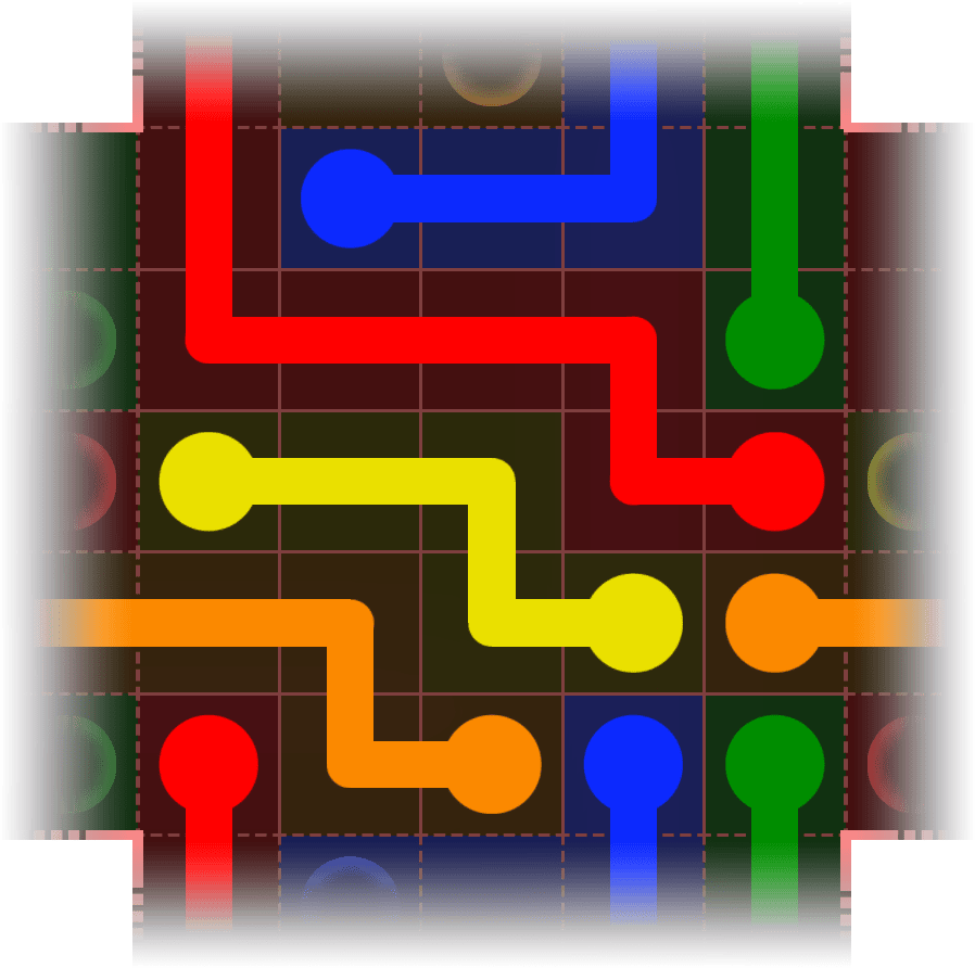 Flow Free Warps 3366 Solution