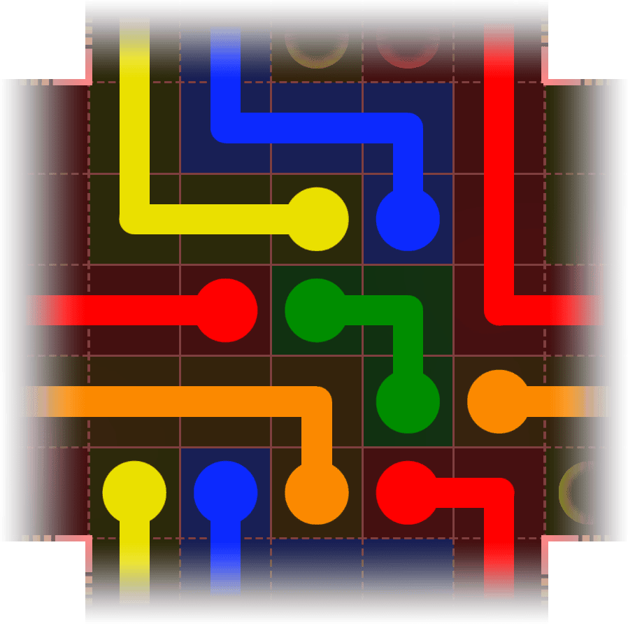 Flow Free Warps 3373 Solution