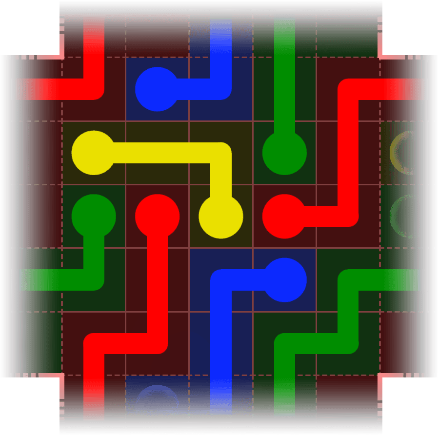 Flow Free Warps 3374 Solution