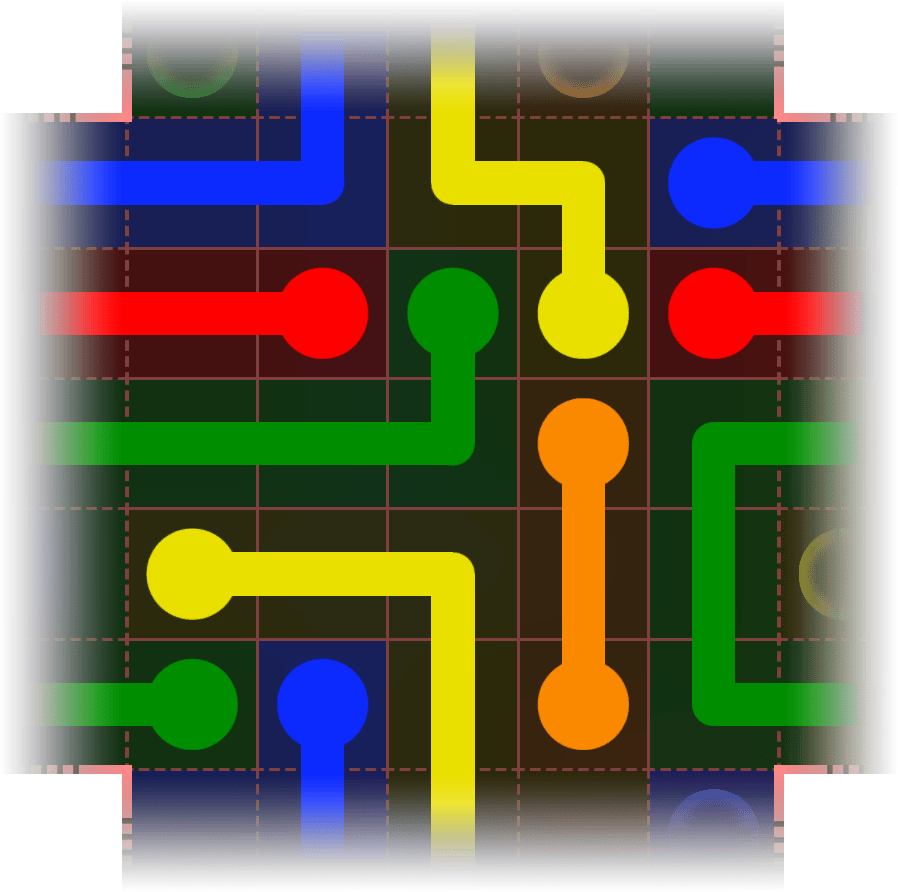 Flow Free Warps 3375 Solution