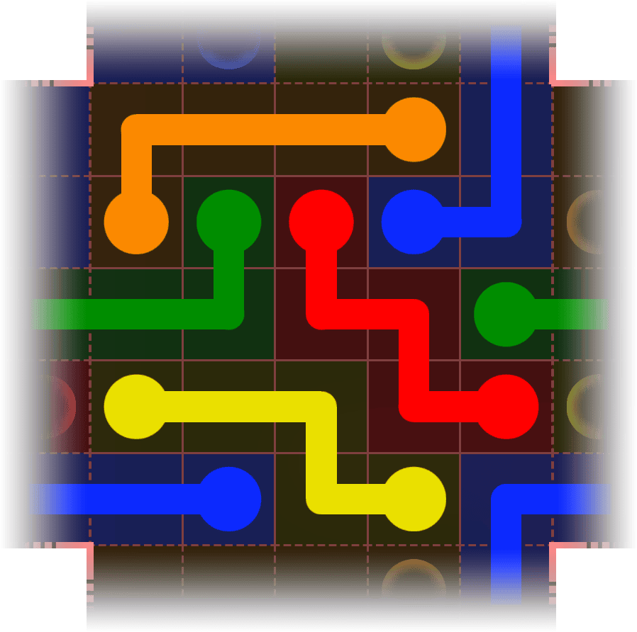 Flow Free Warps 3381 Solution