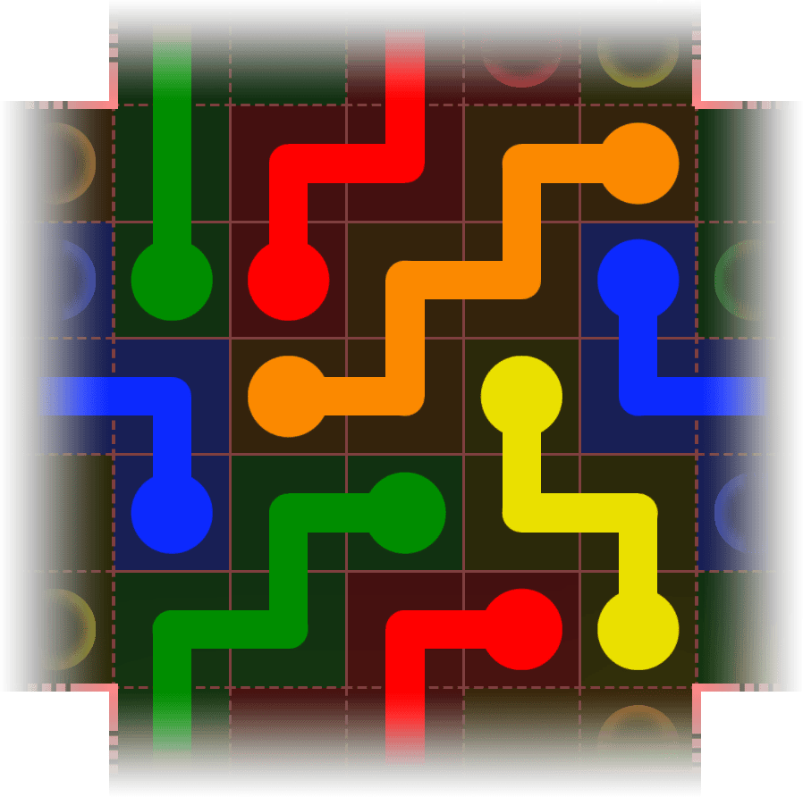 Flow Free Warps 3384 Solution