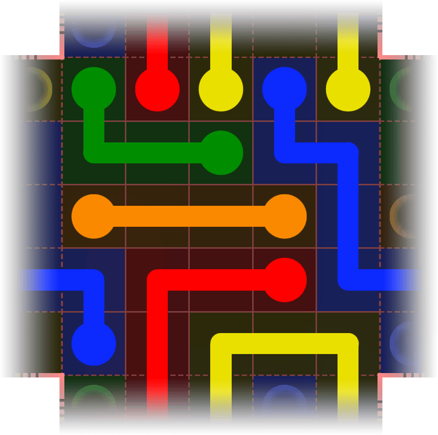 Flow Free Warps 3388 Solution