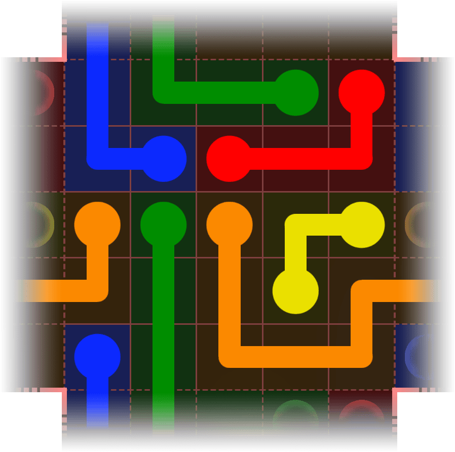 Flow Free Warps 3390 Solution