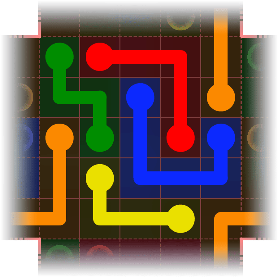 Flow Free Warps 3404 Solution