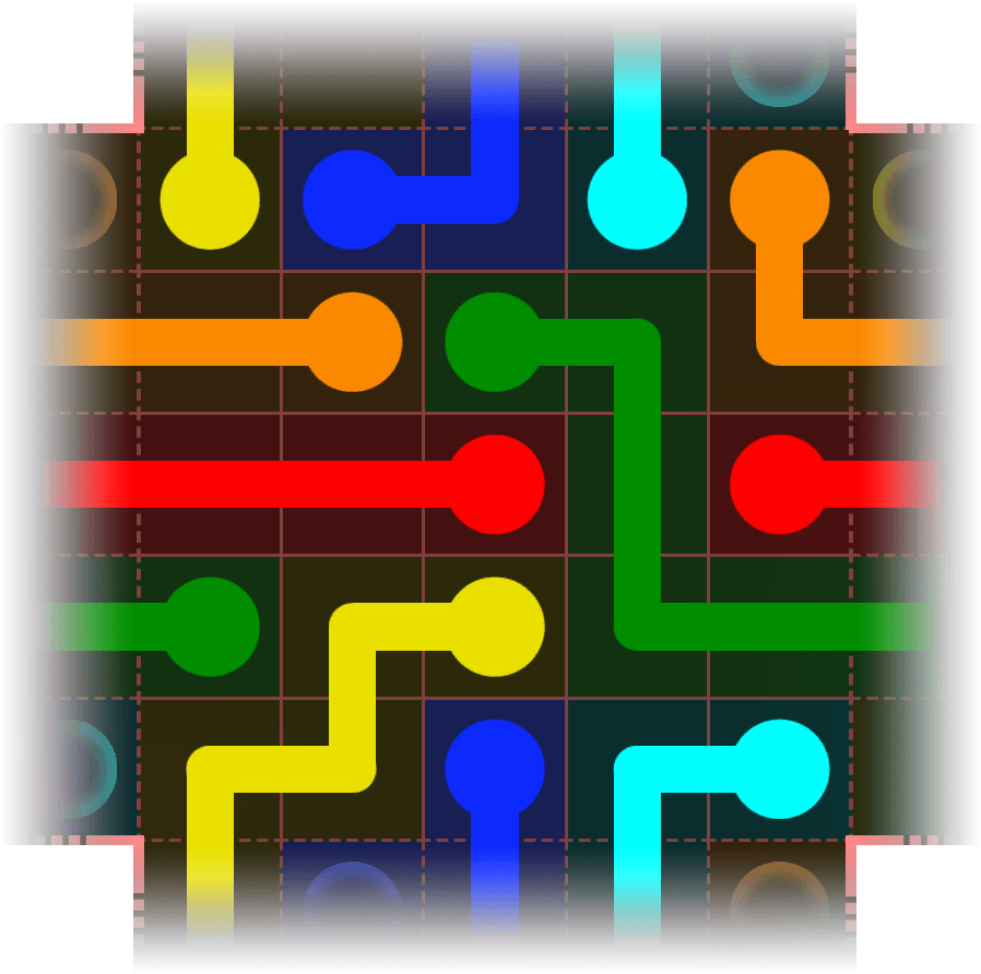 Flow Free Warps 3407 Solution