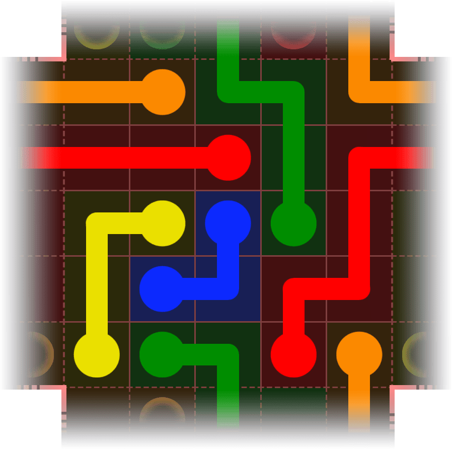 Flow Free Warps 3417 Solution