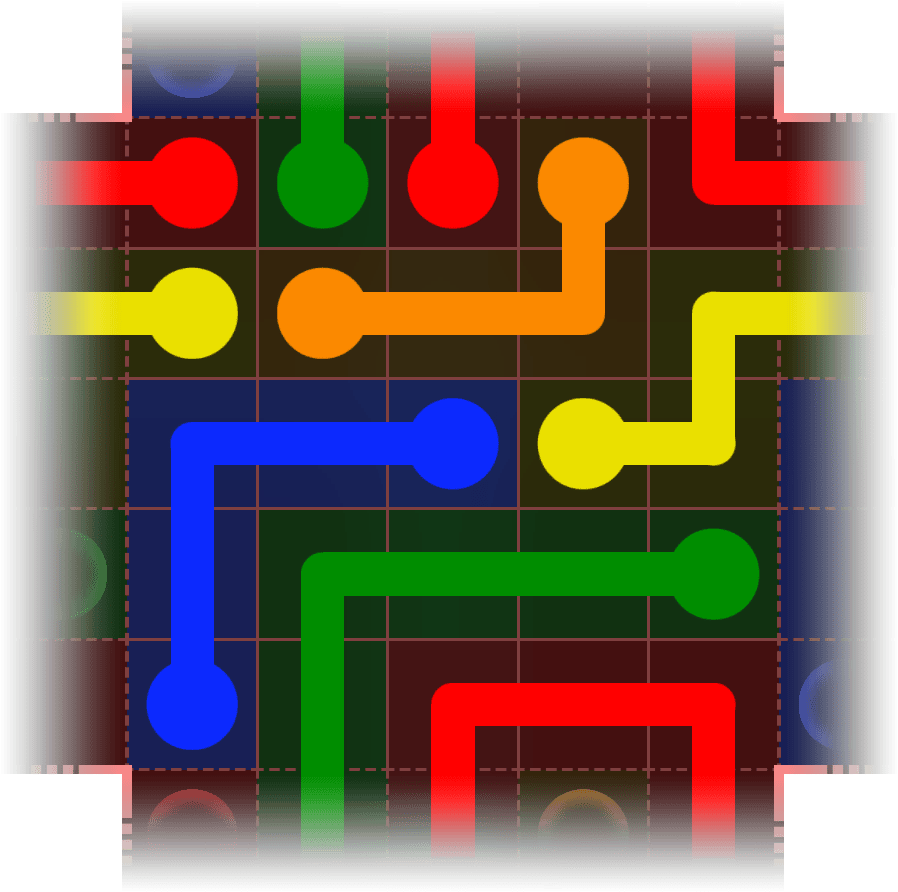 Flow Free Warps 3419 Solution