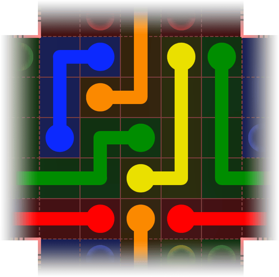 Flow Free Warps 3393 Solution