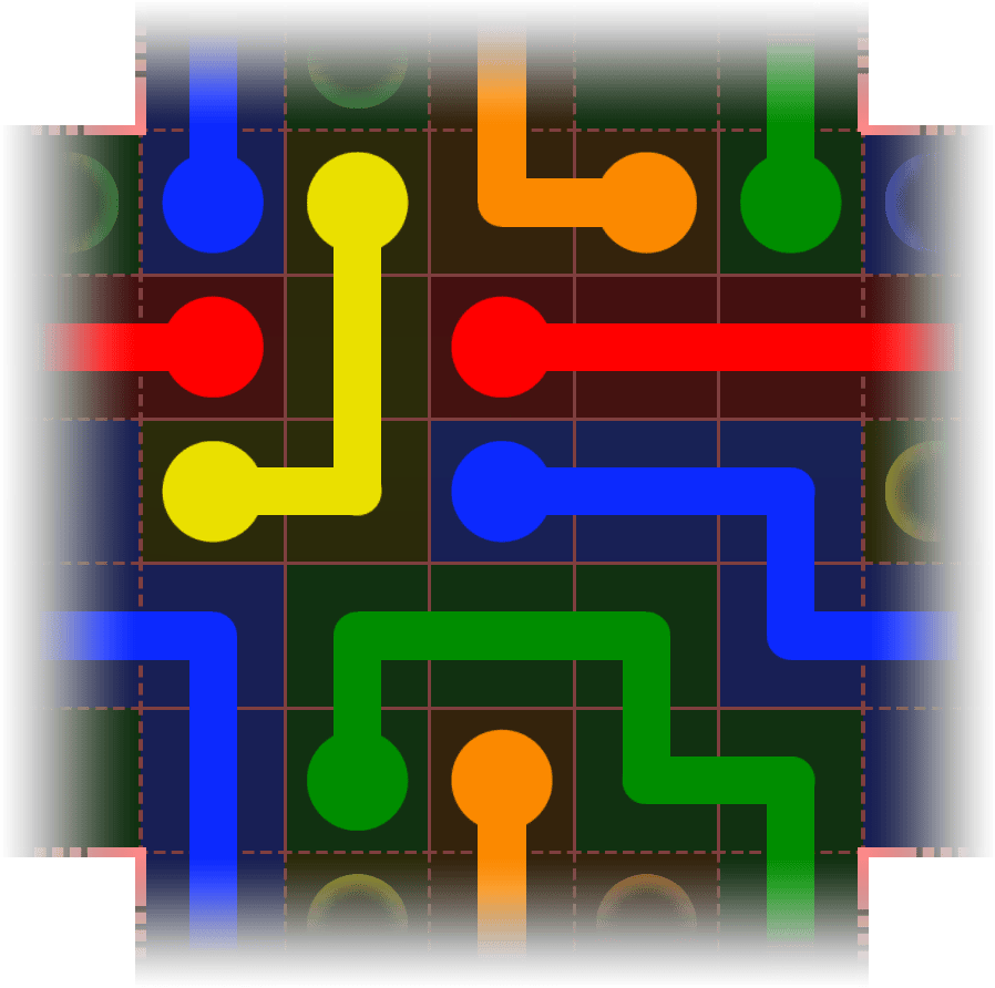 Flow Free Warps 3398 Solution