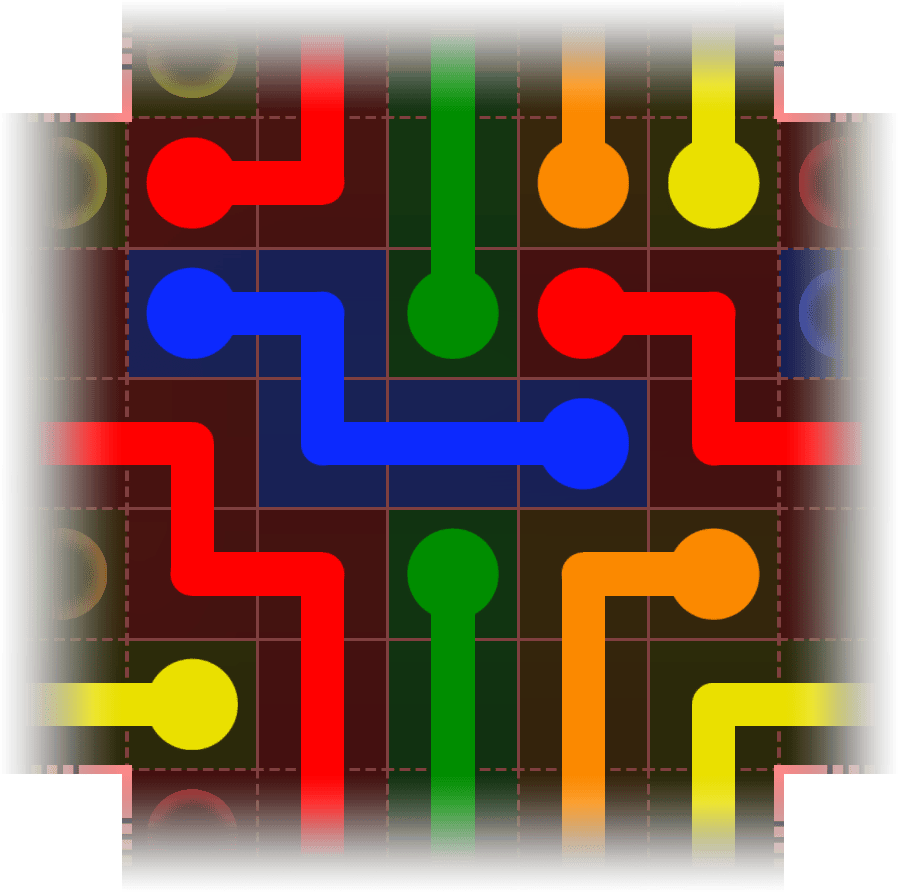 Flow Free Warps 3399 Solution