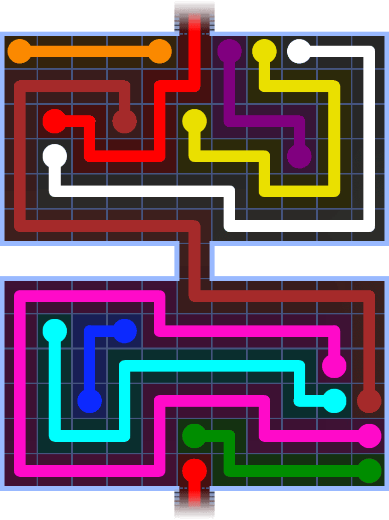 Flow Free Warps 1415 Solution