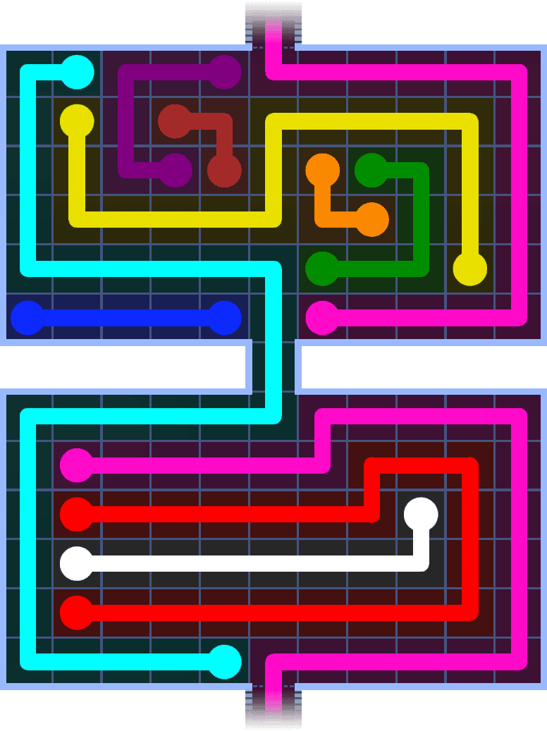 Flow Free Warps 1440 Solution