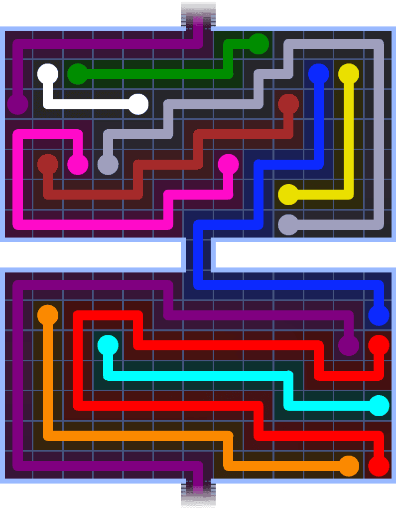 Flow Free Warps 1479 Solution