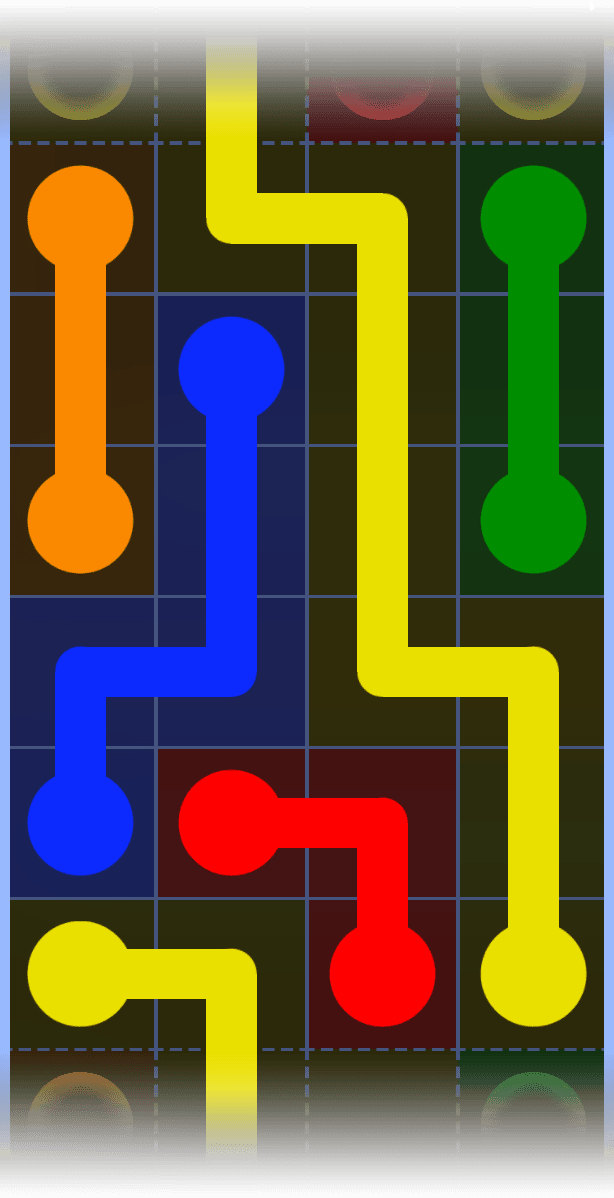 Flow Free Warps 1210 Solution