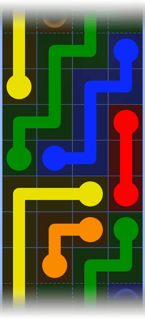 Flow Free Warps 1211 Solution