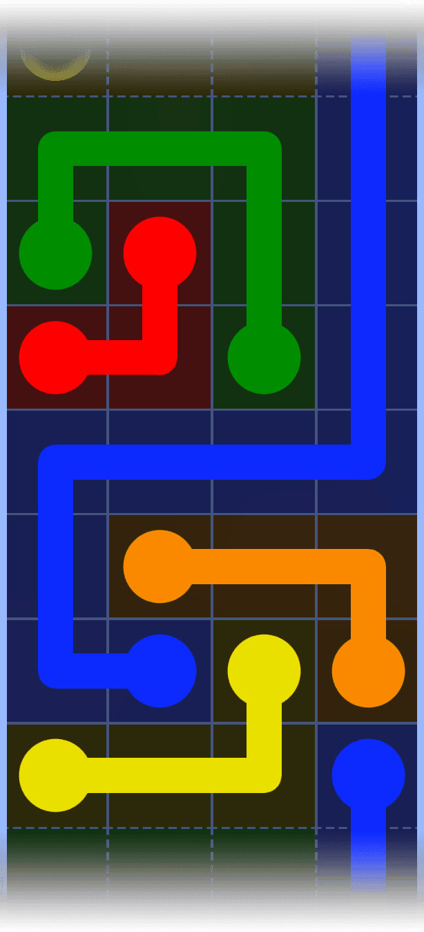 Flow Free Warps 1214 Solution