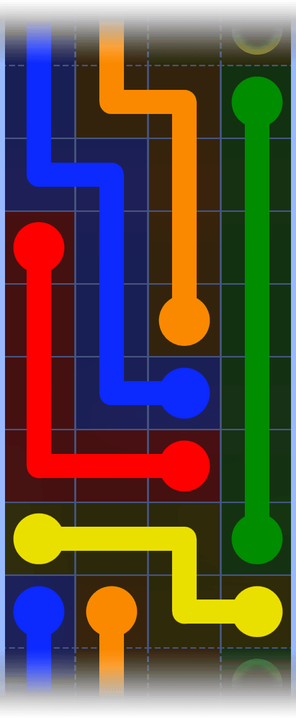 Flow Free Warps 1218 Solution