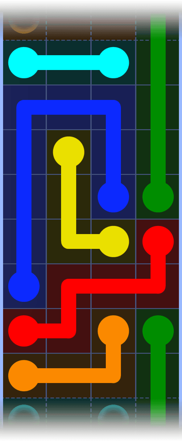 Flow Free Warps 1220 Solution