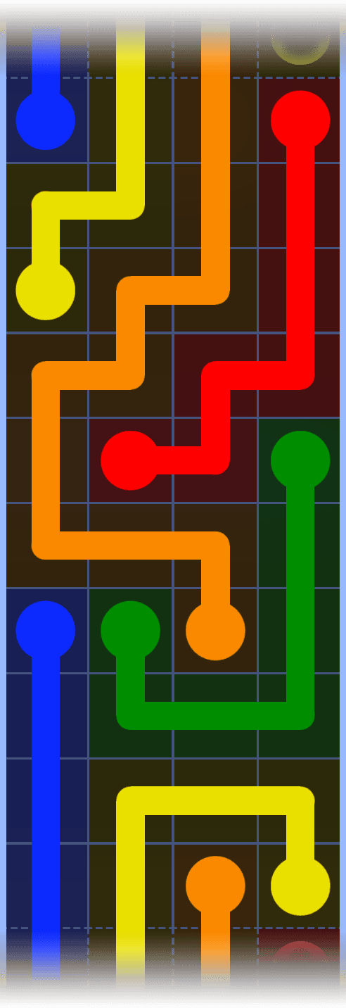 Flow Free Warps 1228 Solution