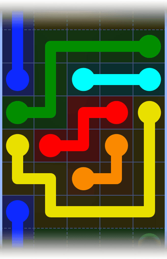 Flow Free Warps 1232 Solution