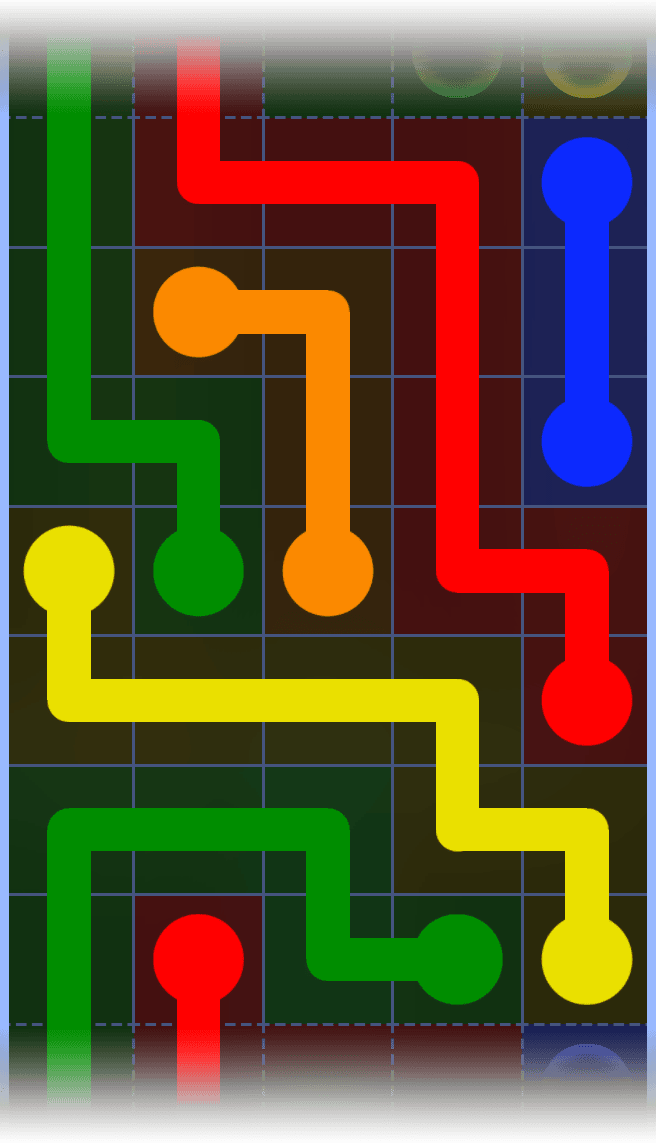 Flow Free Warps 1237 Solution