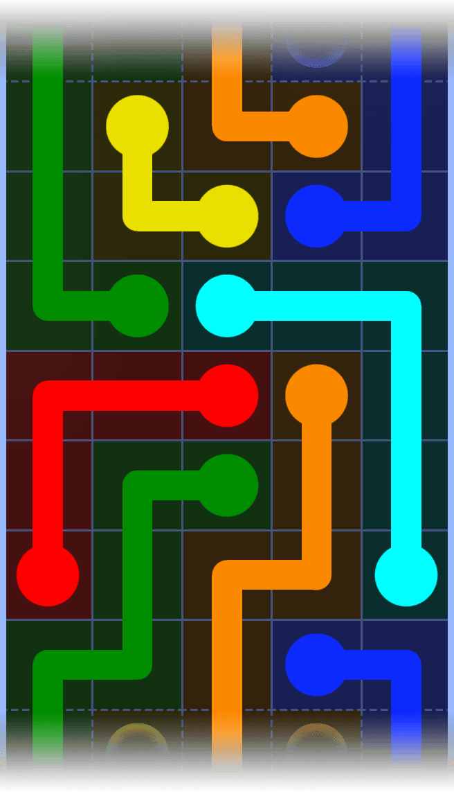 Flow Free Warps 1240 Solution