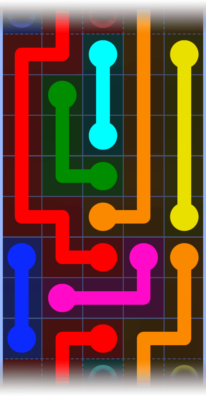 Flow Free Warps 1241 Solution