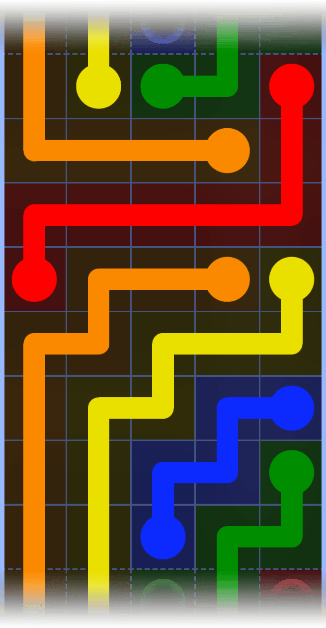 Flow Free Warps 1244 Solution