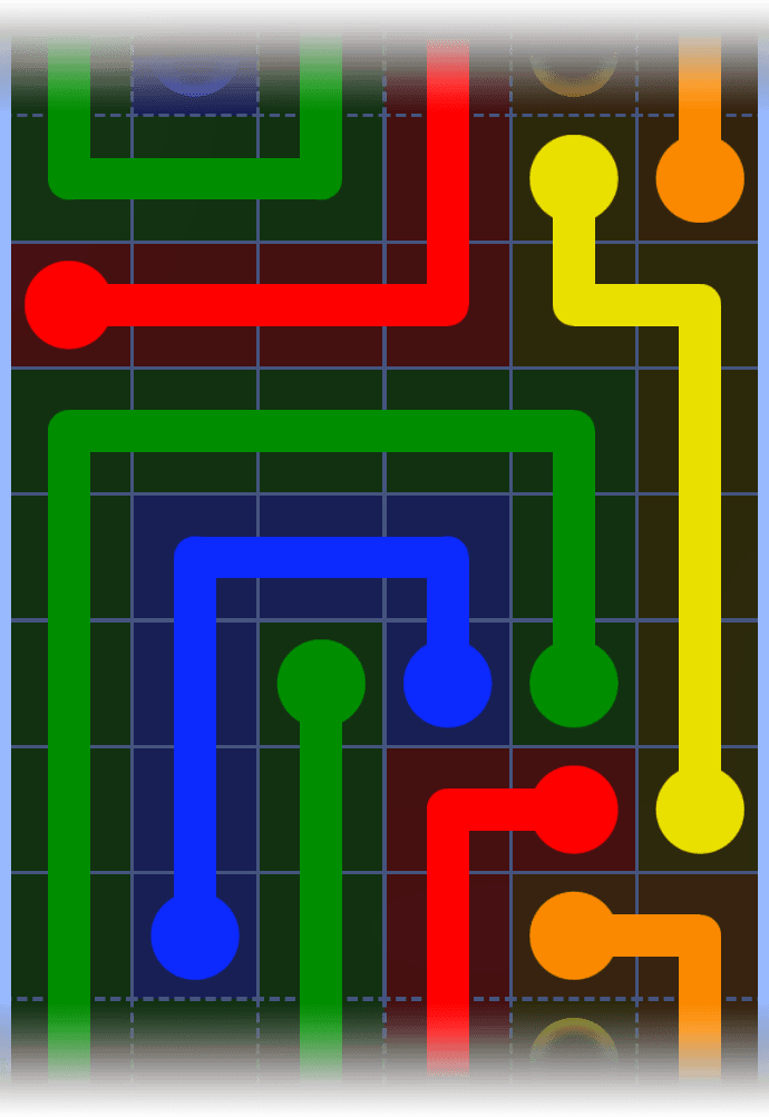 Flow Free Warps 1262 Solution